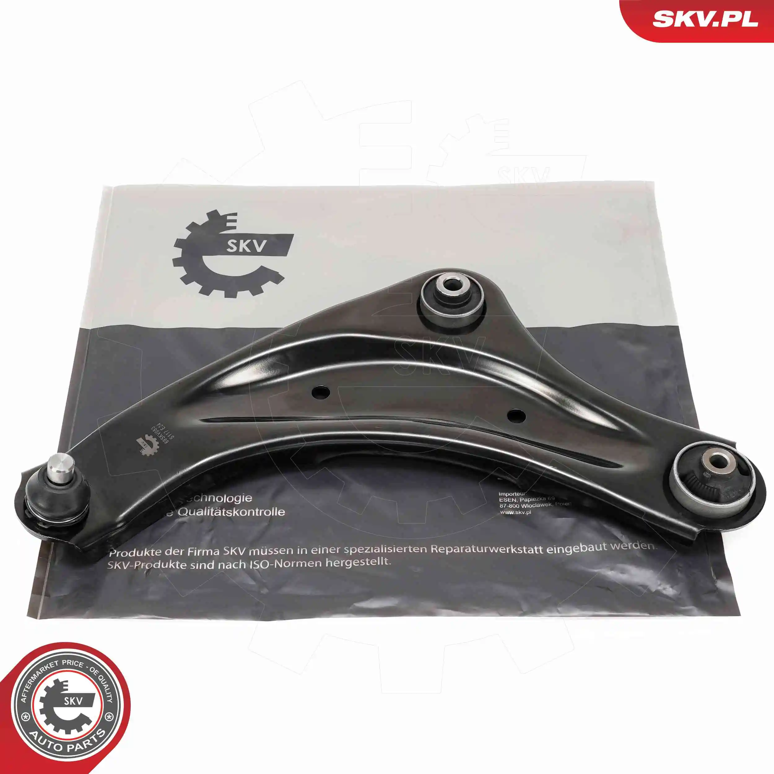 Control/Trailing Arm, wheel suspension